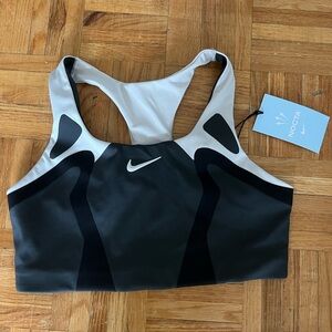 Nike Black and White Sports Bra